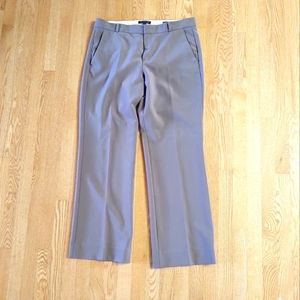Banana Republic Logan grey brown pants trousers size women's 14